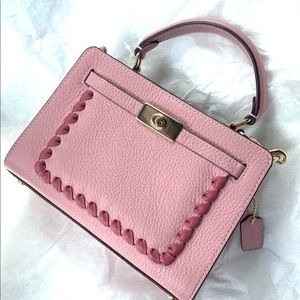New Coach Mini Lane Top Handle With Whipstitch Bag CA077